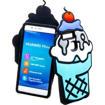 Pouzdro na mobilní telefon Pouzdro 3DFun Huawei P9 Lite ICE Modré