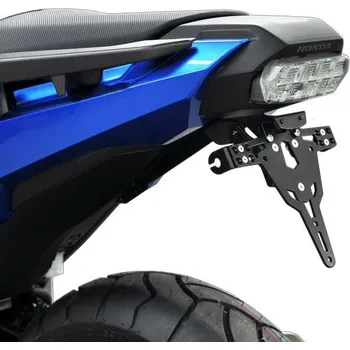 Držák SPZ ZIEGER Držák SPZ Honda NC 750 S, X (16-19) PRO s odrazkou a LED osvětlením