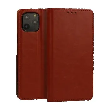 Pouzdro na mobilní telefon Pouzdro Book special Samsung Galaxy S21 FE G990 Hnědé