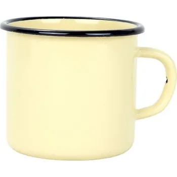 AO LZEP Smaltovaný hrnek ø 7 cm - 0.25 l béžový