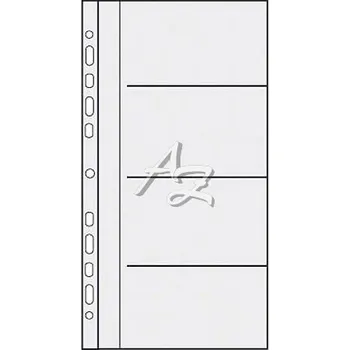 náplň A5 do vizitkáře Karis/ks, PVC, Čirý, Eurozávěs, 120µ