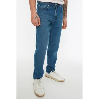 Pánské kalhoty Pánské kalhoty Trendyol TMNSS22JE0228/INDİGO Trendyol modrá 1805798