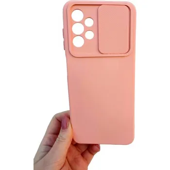 Pouzdro na mobilní telefon Pouzdro Camshield Soft Samsung Galaxy A13 4G A135 Losos