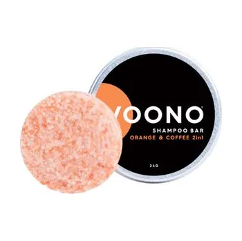 Šampon Voono Shampoo Bar Orange & Coffe 2in1 mini šampuk s pomerančem a kávou 24 g