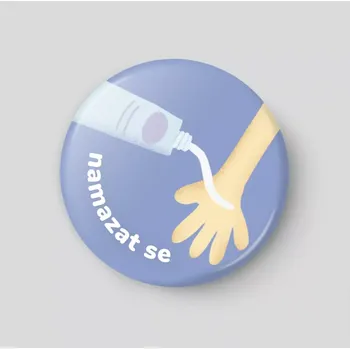 Magnetická kreslící tabulka Namazat se - plánovací magnetka