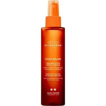 Přípravek na opalování SUN CARE OIL moderate sun - opalovací olej na tělo, vhodný i na vlasy - mírné slunce + DOPRAVA ZDARMA