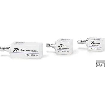 Sběratelství Kuraray Katana Zirconia bločky Odstín: C2, Typ bločku: 12Z