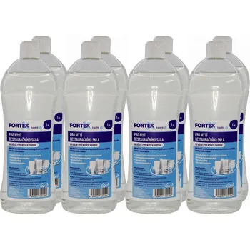 Profesionální mycí prostředek Fortex kapalný 8 x 1 litr osmipack