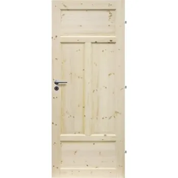 Interiérové dveře Interiérové dveře z masivu VERONA plné borovice 80P