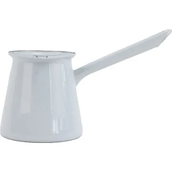 Džezva BELIS Smaltovaná džezva na kávu šedá ø 6.7 cm - 0.4 l - PREMIUM šedý