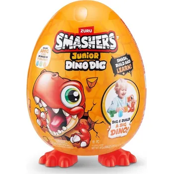 Figurka Zuru Malé vejce Smashers Junior Dino Dig s různými překvapeními 500g T-Rex