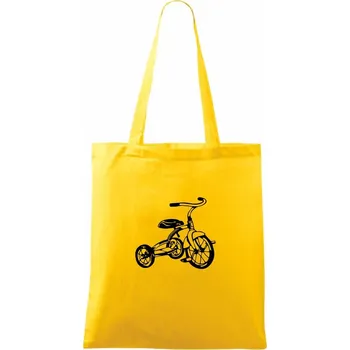Tříkolka dětská - Taška bavlněná - 42 x 38 cm ( Žlutá )