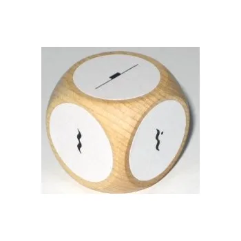 Hlavolam noten-spiel.de Kostka s pomlkami 2