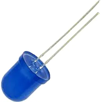 LED 10mm modrá 105XB7D