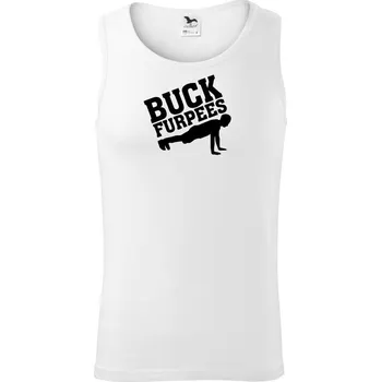 Buck furpees - Tílko pánské Core - 2XL ( Bílá )