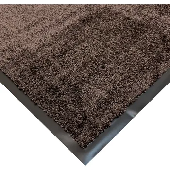 Rohožka Hnědá vstupní rohož FLOMA Future - délka 60 cm, šířka 80 cm, výška 0,5 cm