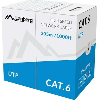 Datový kabel LANBERG LCU6-11CU-0305-S