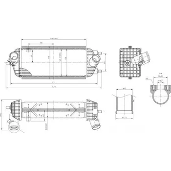 Chladič motoru Chladič turba HART 642 957