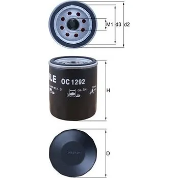 Olejový filtr Olejový filtr KNECHT OC 1292
