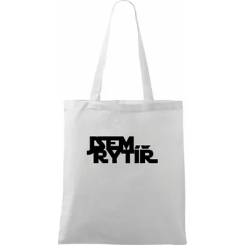 SW - Jsem rytíř - Taška bavlněná - 42 x 38 cm ( Bílá )