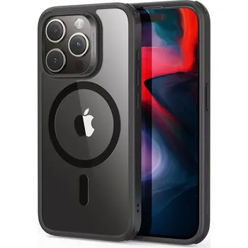 Pouzdro ESR Classic Hybrid Case HaloLock iPhone 15 Pro Max - Čirá/Černá