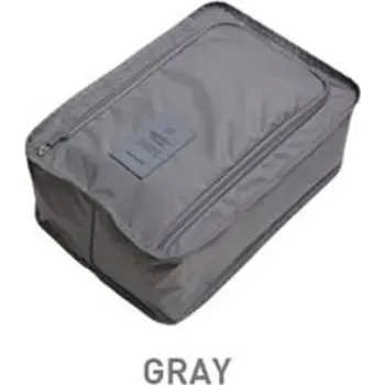 Cestovní organizér na boty | vak na obuv - šedý