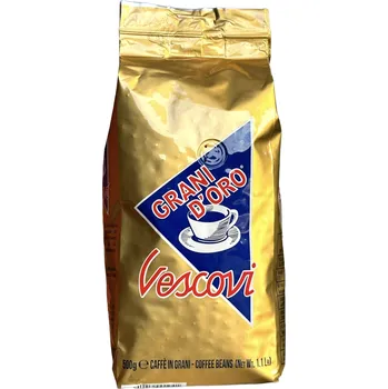 Káva Caffe Vescovi GRANI D'ORO 100% arabica, zrnková káva 500g