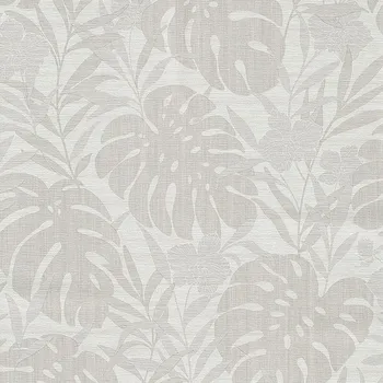 Tapeta Vliesová tapeta na zeď, Listy, monstera, orchidej, CE3101, Aurora 2022, Grandeco