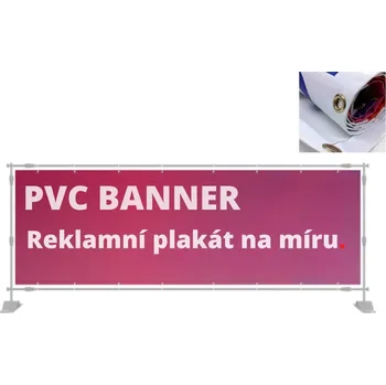 Reklamní PVC Banner Plakát na Míru 150x100 cm