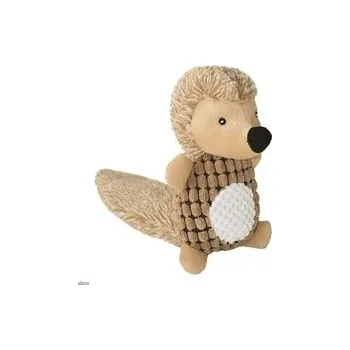 Hračka pro psa Nayeco hračka pro psa ježek 35 cm látková pískací světle hnědá