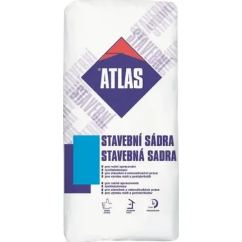 Sádra Atlas sádra stavební šedá 15kg
