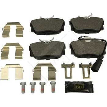 Brzdová destička Sada brzdových destiček, kotoučová brzda HART 252 322