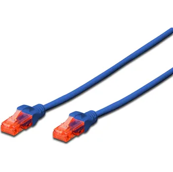 Síťový kabel Digitus DK-1617-0025/B síťový kabel Modrá 0,25 m Cat6 U/UTP (UTP)