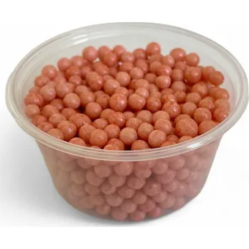 Čokoláda Křupinky - perličky broskvové Hmotnost: 50 g