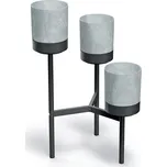 PROSPERPLAST Stojan na květiny - BLOOMIE STAND, 54x49x80,5 cm Barva: beton