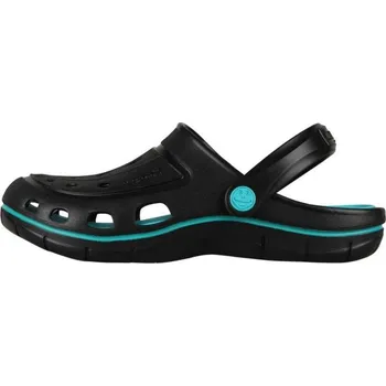 Dámské pantofle COQUI sandály černé/tyrkysové 6352, velikost 42