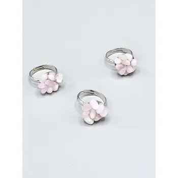 Prsten Originální prsten Kunzit AA kulatý malý