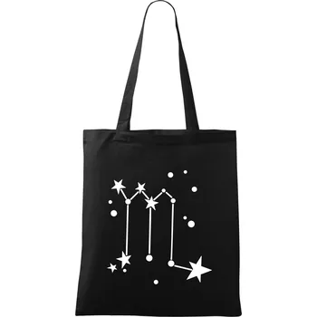 Souhvězdí - Scorpio - Štír - Taška bavlněná - 42 x 38 cm ( Černá )