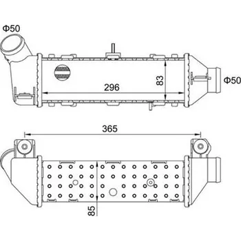 Chladič motoru Chladič turba HART 621 387
