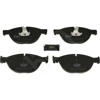 Brzdová destička Sada brzdových destiček, kotoučová brzda HART 256 501
