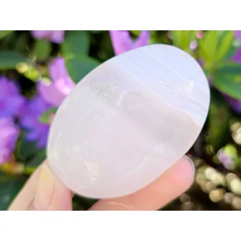 Přírodní kámen Masážní mýdlo kalcit růžový z Pákistánu 98g