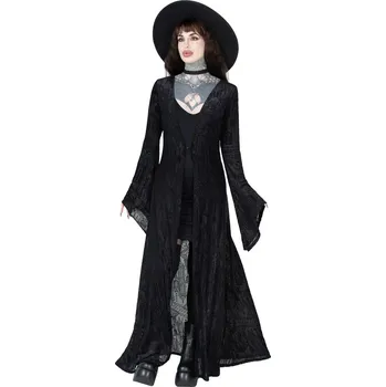 Dámské šaty cardigan (přehoz) KILLSTAR - Blessing In Demise - Black