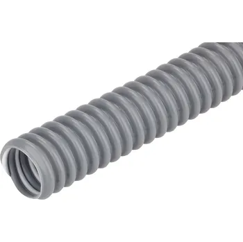 kabelová chránička FRAENKISCHE FRÄNKISCHE Trubka ohebná FFKSS-SW Ø21/27 s drátem plast šedá IP54 50m 28121021