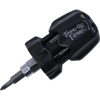 Šroubovák Šroubovák s bity 7ks Picquic Teeny Turner - černý