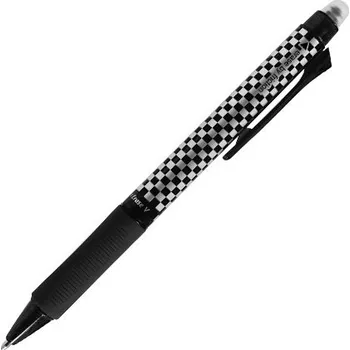 Gelové pero gumovací 0,7 mm, Clicker, černé