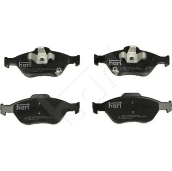 Brzdová destička Sada brzdových destiček, kotoučová brzda HART 223 167