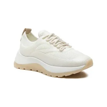 Dámské tenisky Sneakersy Calvin Klein Runner Lace Up Pearl Mix M HW0HW02079 Bílá 38