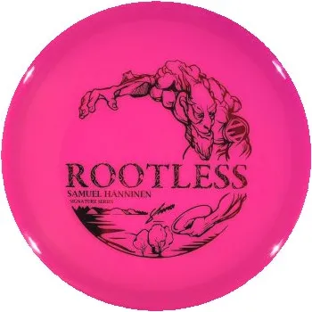 Disc golf EXEL ROOTLESS Samuel Hänninen signature Neon Pink (7 6 -2 1), discgolf disk Hmotnost: 172 g