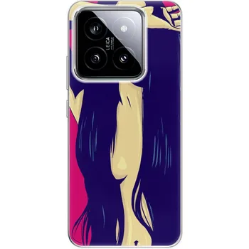 Telefonní příslušenství Odolné silikonové pouzdro iSaprio - Cartoon Girl - Xiaomi 14