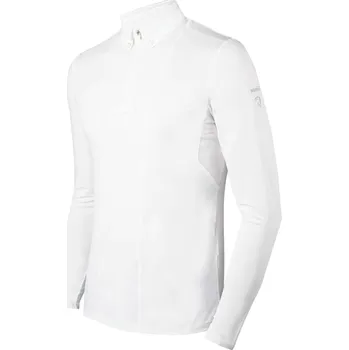 Pánské tričko Horka Pánské jezdecké závodní triko Cardiff Barva: Bílá, Velikost: XL